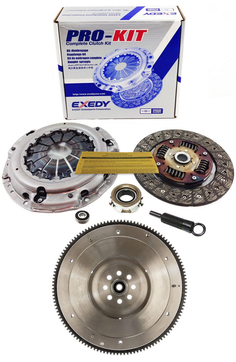 Amazon.com: Exedy Clutch Kit & EFT HD Flywheel For 13-19 Toyota